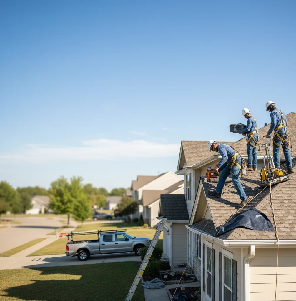 Roof Repair in Perkinston